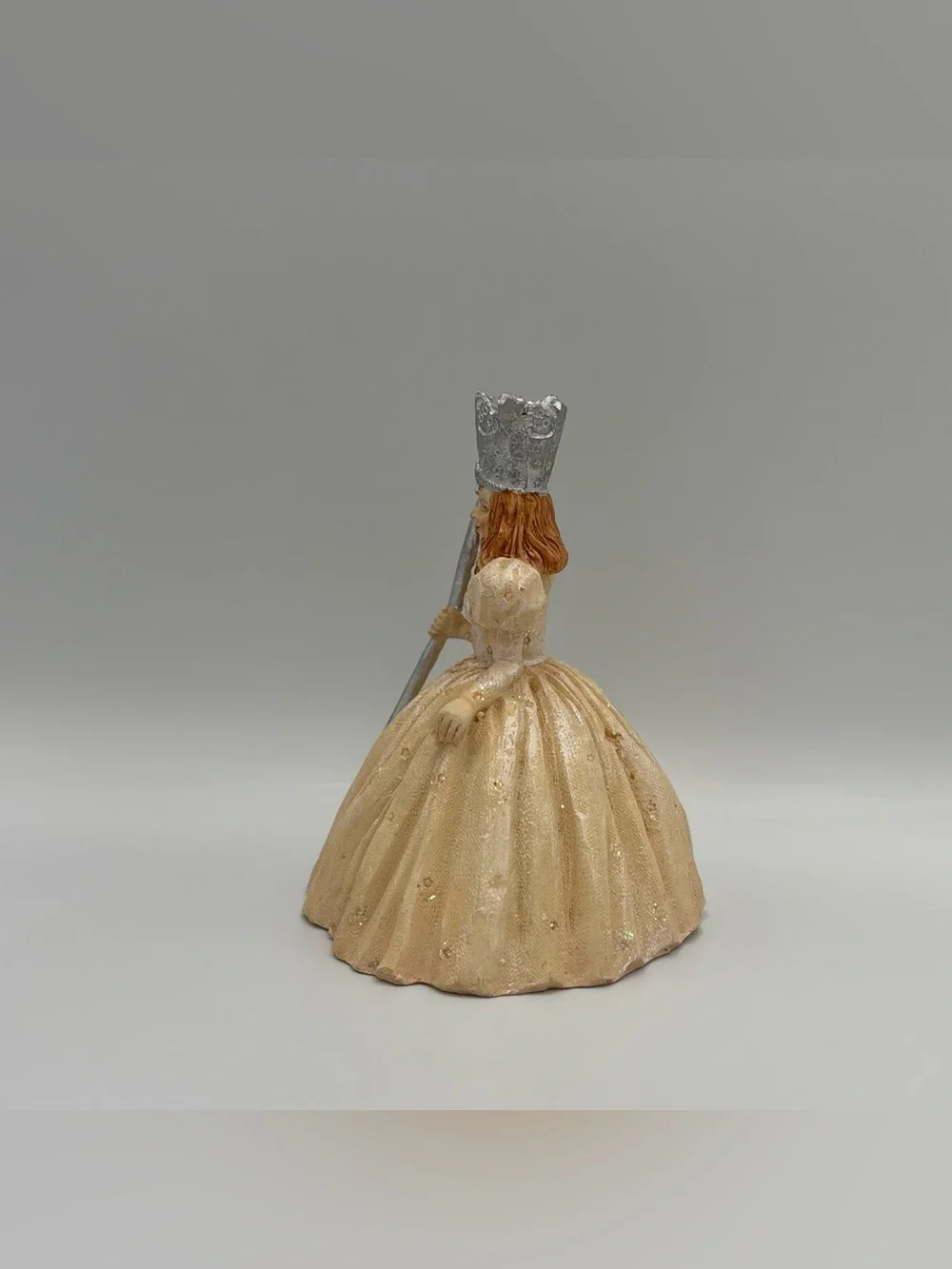 RARE Vintage Wizard Of Oz Glinda Good Witch + Tin Man & Lion Ceramic Toy Lot